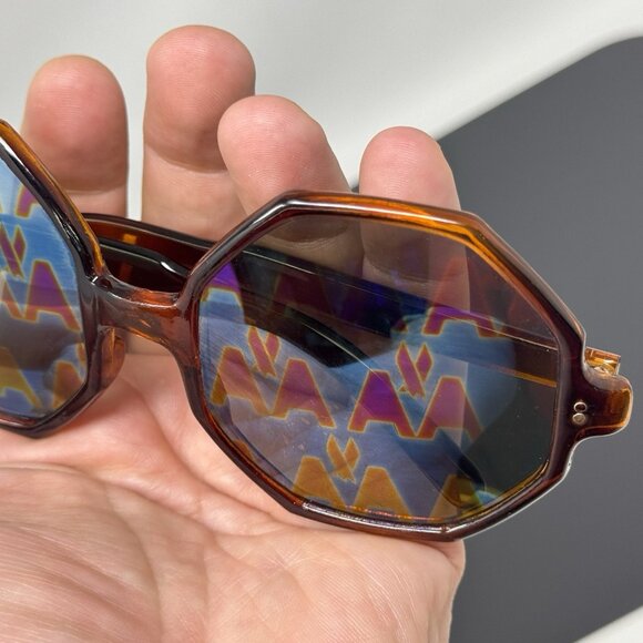 Vintage American Airlines Memorabilia Promo Sunglasses Glass Lenses 1 Of A Kind main image 4